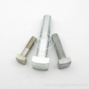t-head Track bolts with square neck